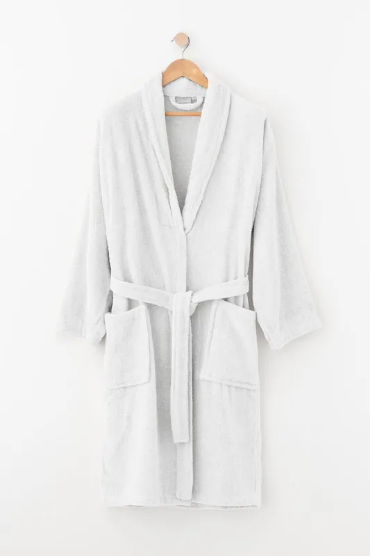 Albornoz Ducha Baño Blanco Donegal Collections Talla L - Textil
