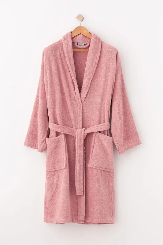Albornoz Ducha Baño Rosa Donegal Collections Talla L - Textil
