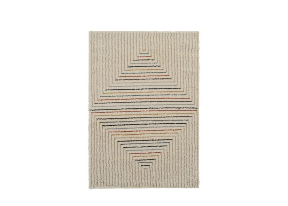 Alfombra 160x230 cm, crema - Textil