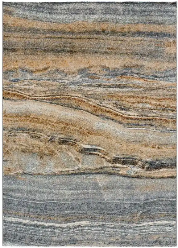 Alfombra abstracta multicolor DREAMS, 80x150 cm - ATTICGO