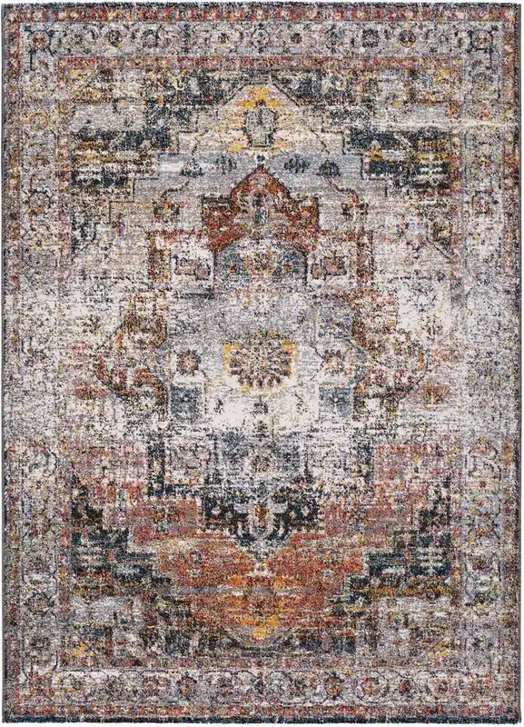 Alfombra abstracta multicolor SHIRAZ, 160x230 cm - ATTICGO