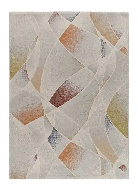 Alfombra abstracto multicolor TAMARIS, 133x190 cm - ATTICGO