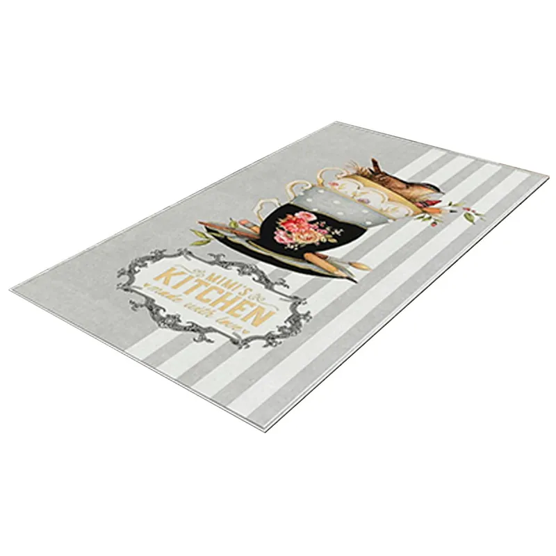 Alfombra De Poliester Estampada 100 X 150Cm - Textil