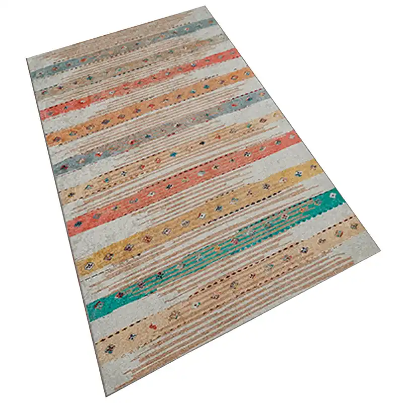 Alfombra De Poliester Estampada 100 X 200Cm - Textil
