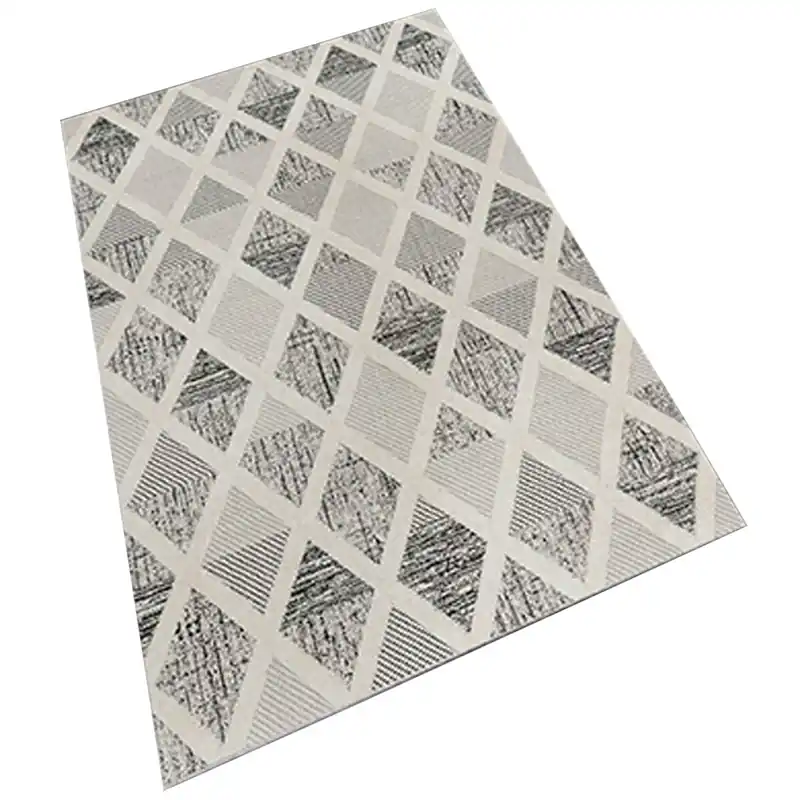 Alfombra De Poliester Estampada 140 X 220Cm - Textil
