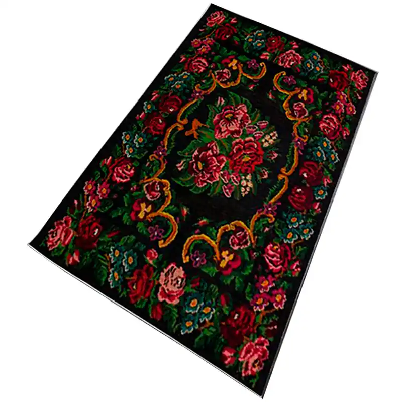 Alfombra De Poliester Estampada 80 X 120Cm - Textil