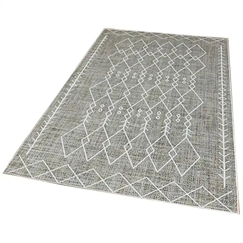 Alfombra De Poliester Estampada 80 X 150Cm - Textil