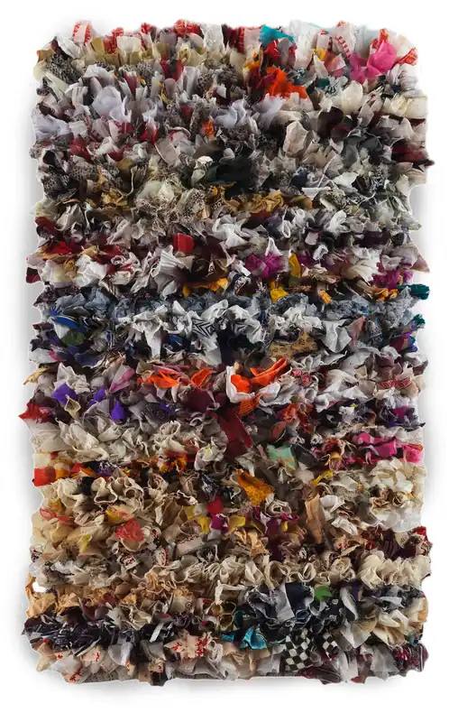 Alfombra de algodón y poliéster 60X120 cm - Textil