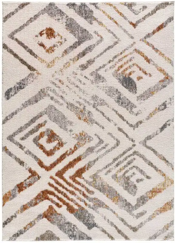 Alfombra de estilo étnico multicolor PICASSO, 80x150 cm - ATTICGO