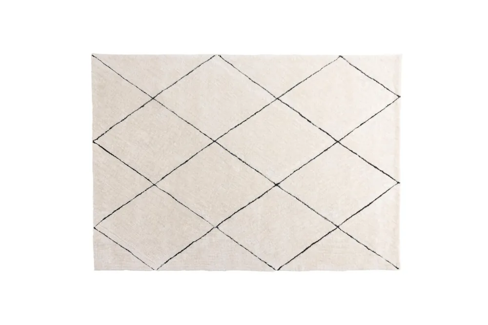Alfombra de salón PATRIK 200x290x4 Beige - Textil