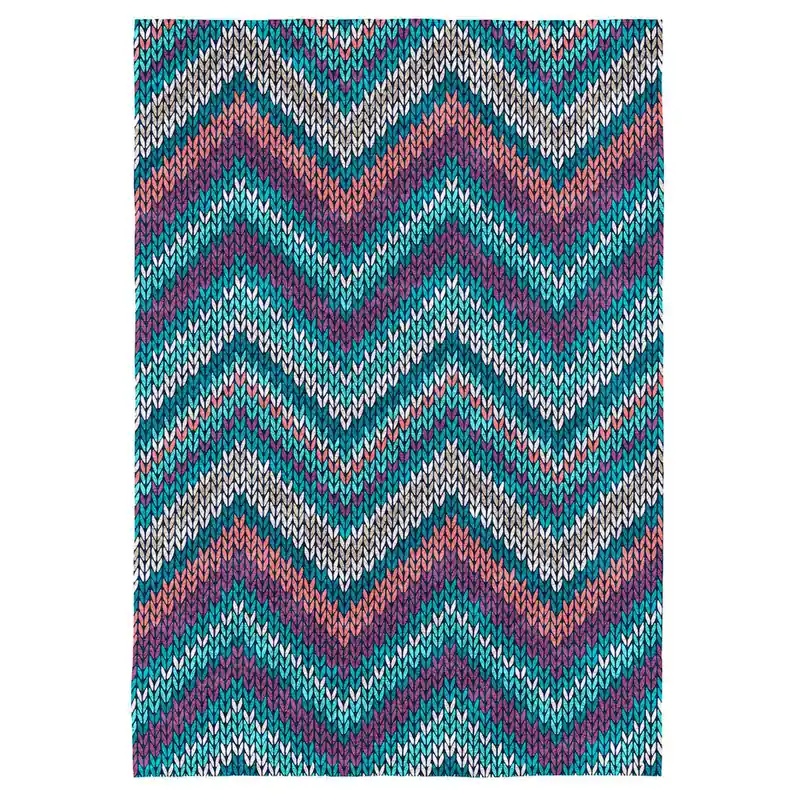 Alfombra decorativa NAF NAF PUNTO multicolor 160x230 cm - Textil