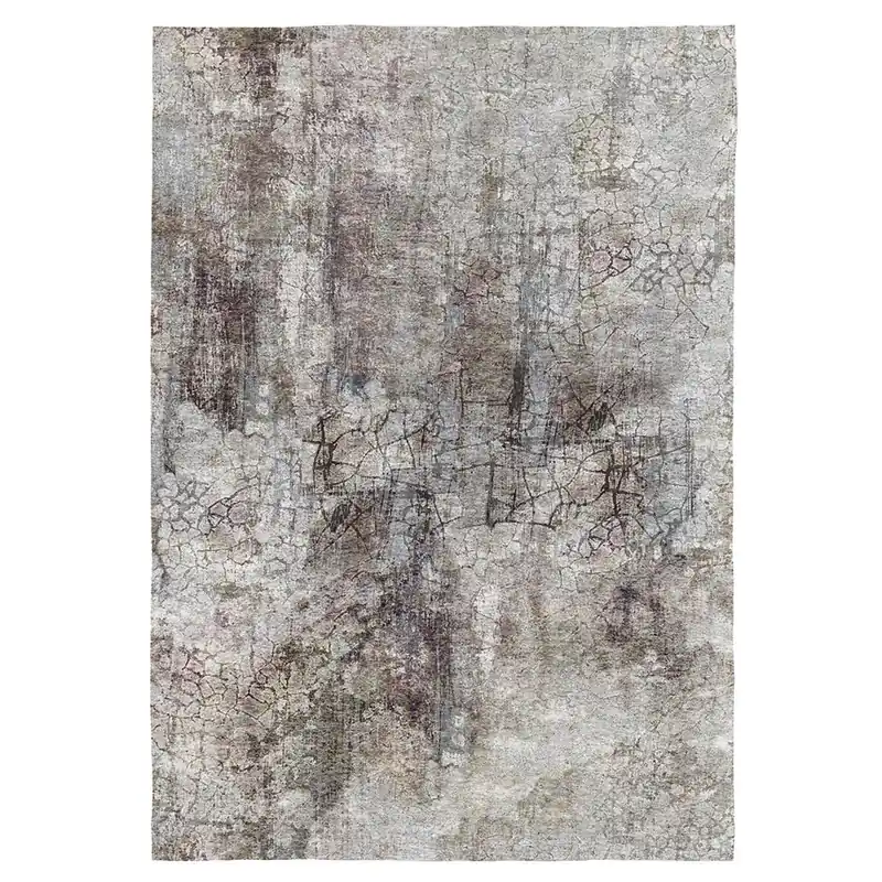 Alfombra decorativa SAMANI gris 120x170 cm - Textil