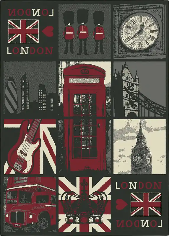 Alfombra polipropileno LONDON 120x170cm - Textil