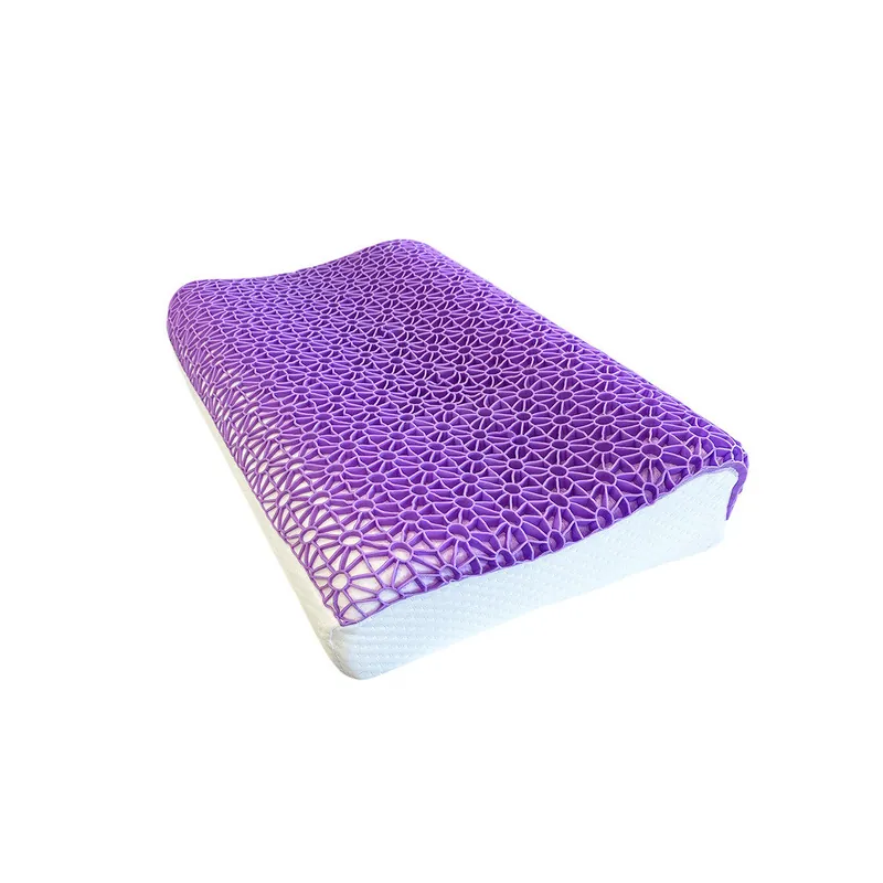 Almohada cervical GRID GEL 3D Indream, con TPE y espuma viscoelástica. - Textil