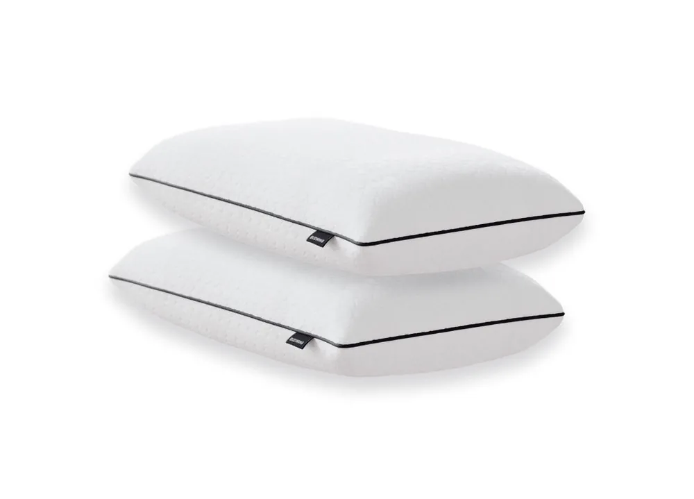 Juego de 2 Almohadas Cervicales BUDWING Sora Ajustables con Funda Lavable e Hipoalergénica - Textil