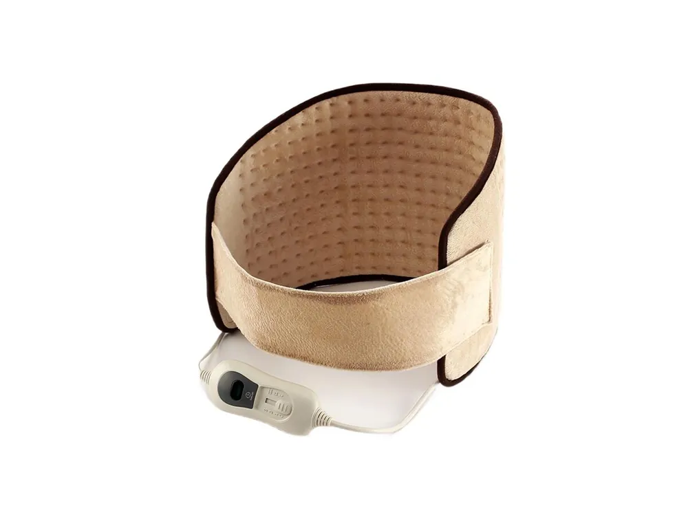 Cojín eléctrico de 29x69cm diseñado para cubrir la zona lumbar. Abrochable por la parte delantera. Calor penetrante y seco óptimo para relajar músculos. - Electrodomésticos