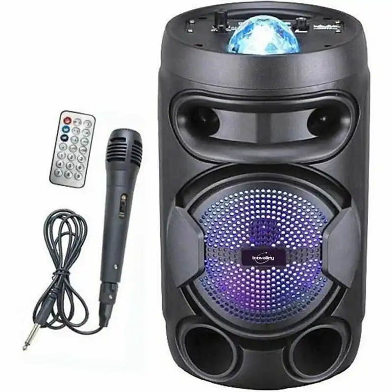 Altavoz Bluetooth Portátil Inovalley KA02 BOWL 400 W Karaoke - Electrónica