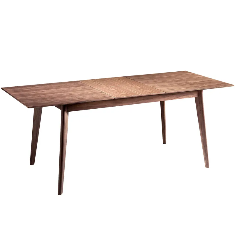 ANGEL CERDA Mesa comedor extensible rectangular nogal - Muebles