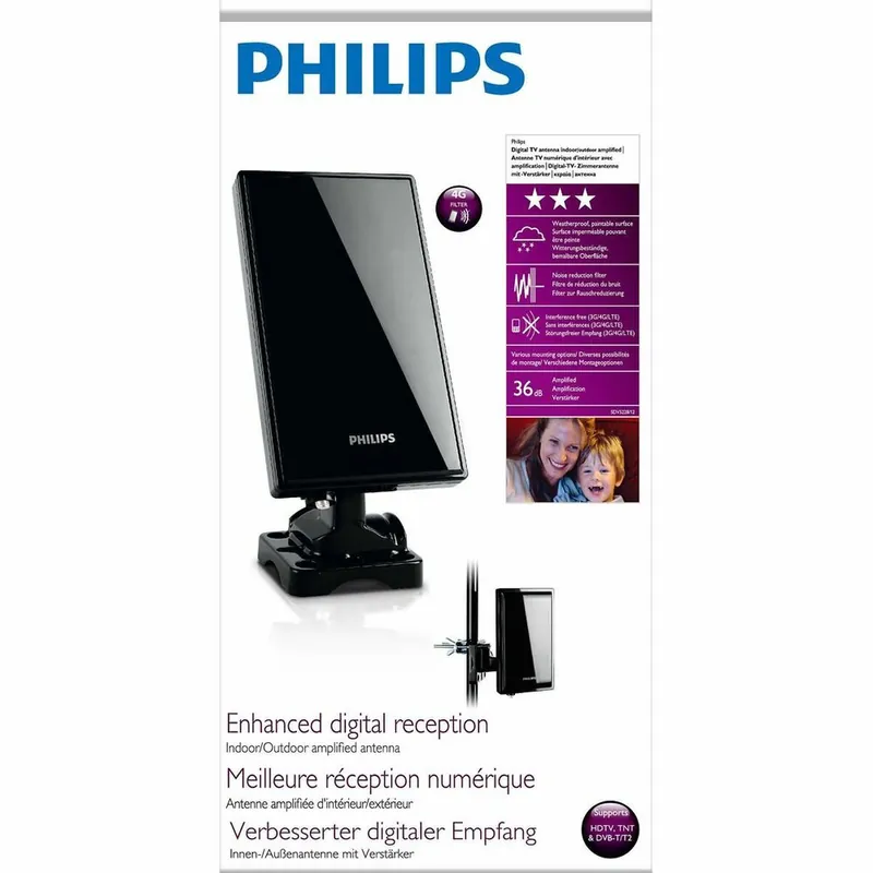 Antena de TV Philips SDV5228/12 - Electrónica