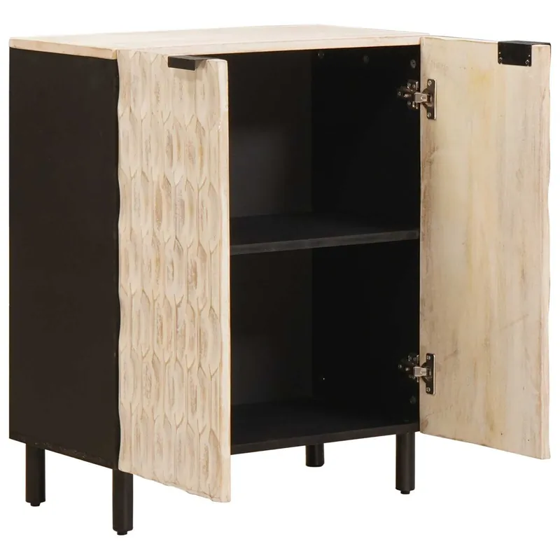 Aparador - Mueble de almacenamiento Acabado de Lavado 60 x 33 x 75 cm es79