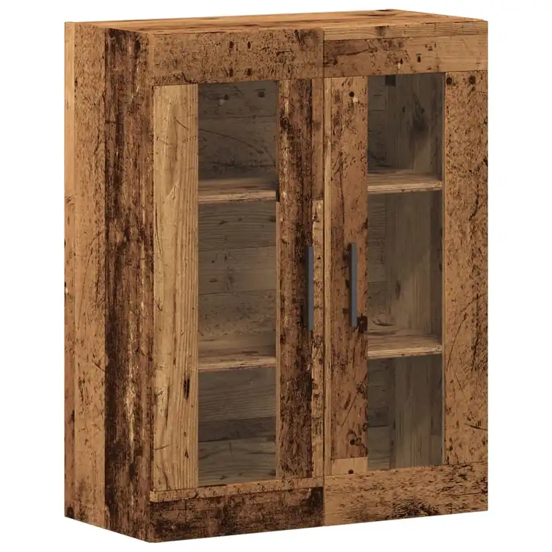 Aparador - Mueble de almacenamiento de madera de ingeniería roble artisan 69,5x34x90 cm es3688