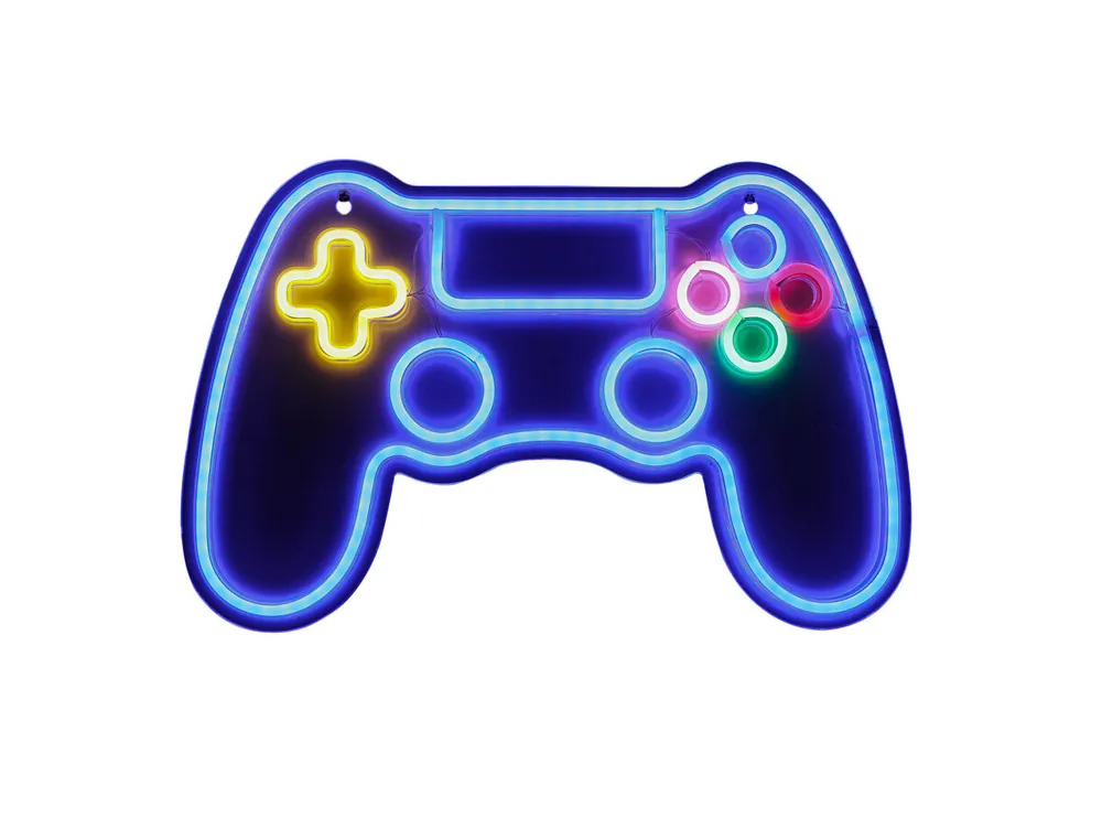 Aplique CONTROLLER NEON XL led RGB 6w 27cm marca CONFORAMA - Decoración