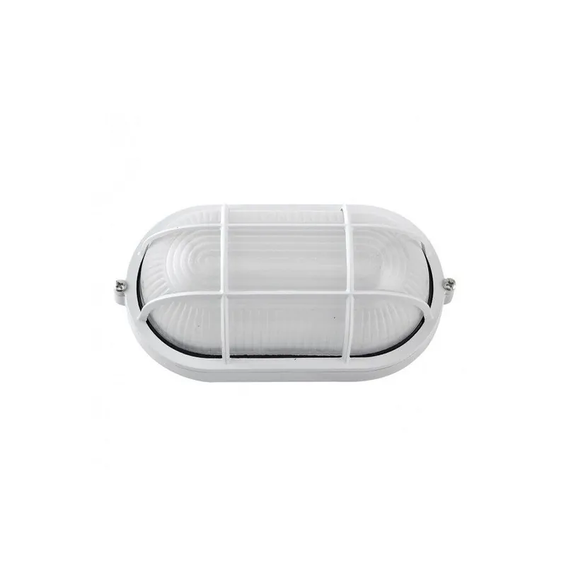 aplique de exterior aluminio color blanco serie apus 27.5cm - Decoración