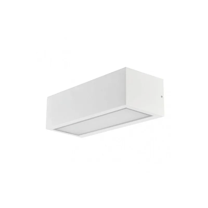 aplique de exterior aluminio color blanco serie conga 26cm - Decoración