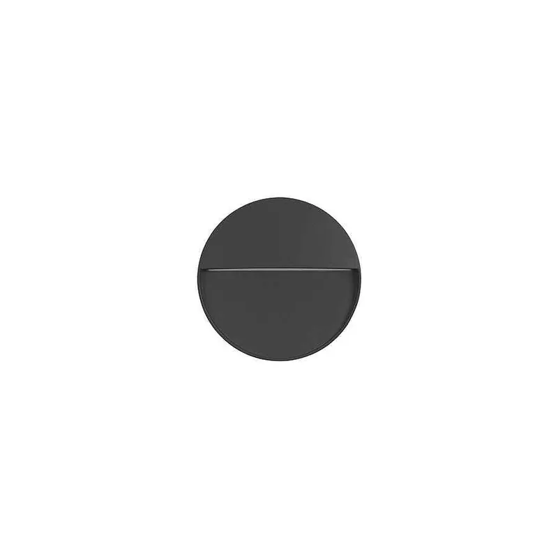 aplique de exterior aluminio color negro serie nod 11cm - Decoración