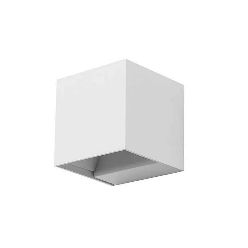 aplique de exterior aluminio color blanco serie rex 0.80cm - Decoración