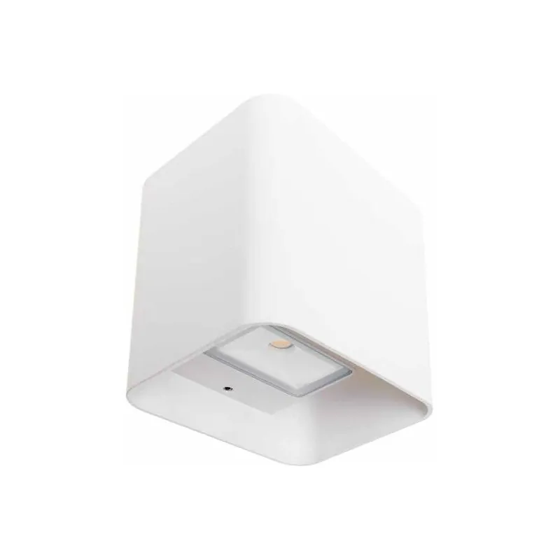 aplique de exterior aluminio color blanco serie soure 11cm - Decoración