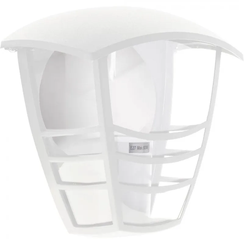 aplique de exterior aluminio color blanco serie terva 19.5cm - Decoración