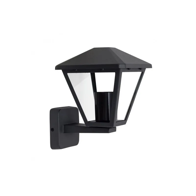 aplique de exterior metal color gris serie dornela 19cm - Decoración