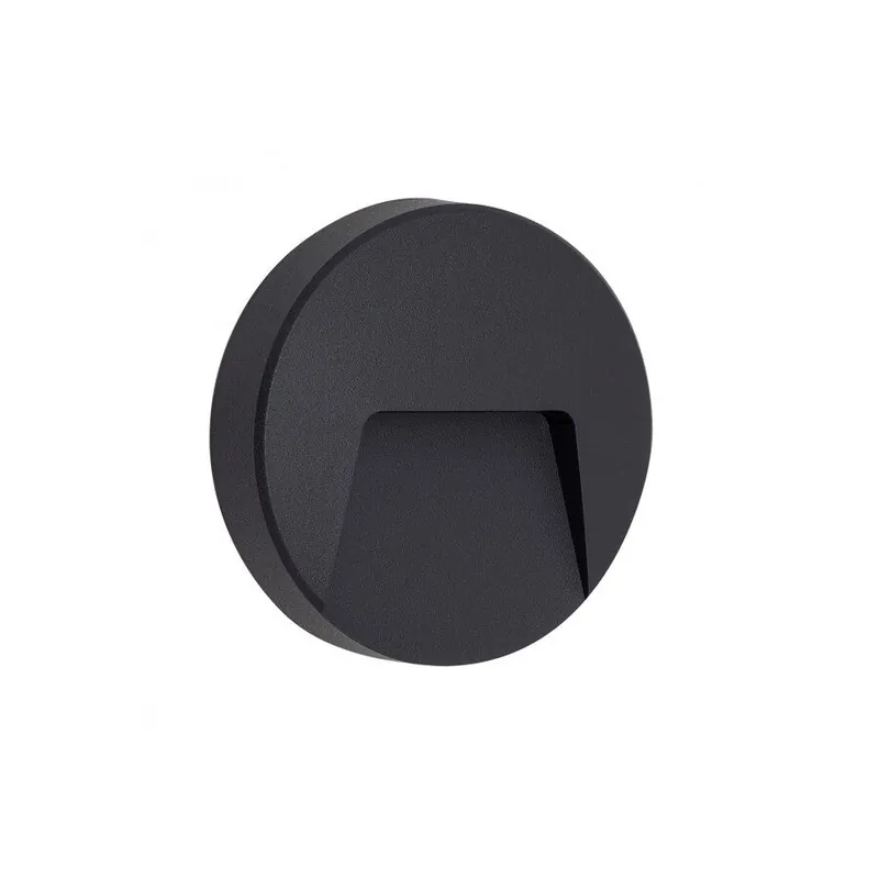 aplique de exterior metal color gris serie levira 12cm - Decoración