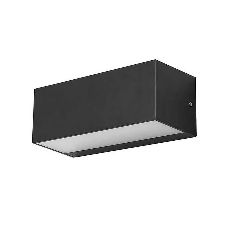 aplique de exterior policarbonato color gris serie ara big 23cm - Decoración
