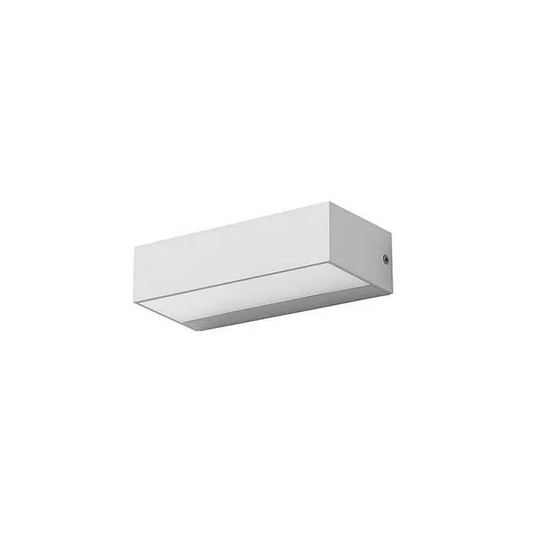 aplique de exterior policarbonato color blanco serie ara small 17cm - Decoración