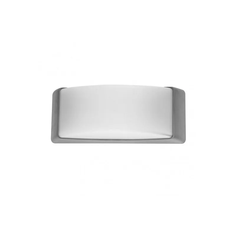 aplique de exterior policarbonato color gris serie azuki 32cm - Decoración