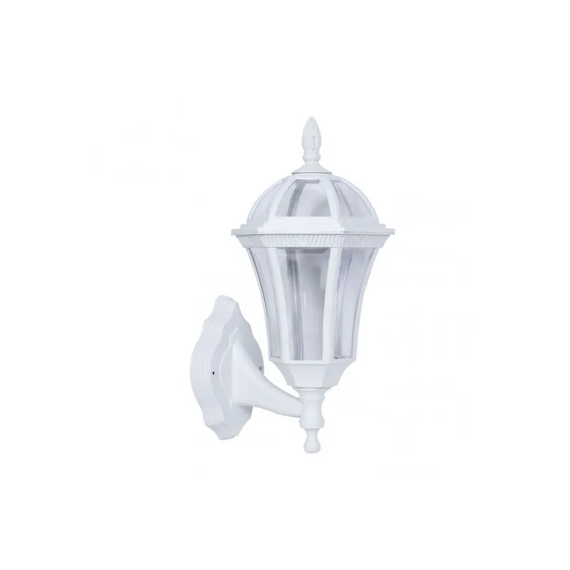 aplique de exterior policarbonato color blanco serie comino 17cm - Decoración
