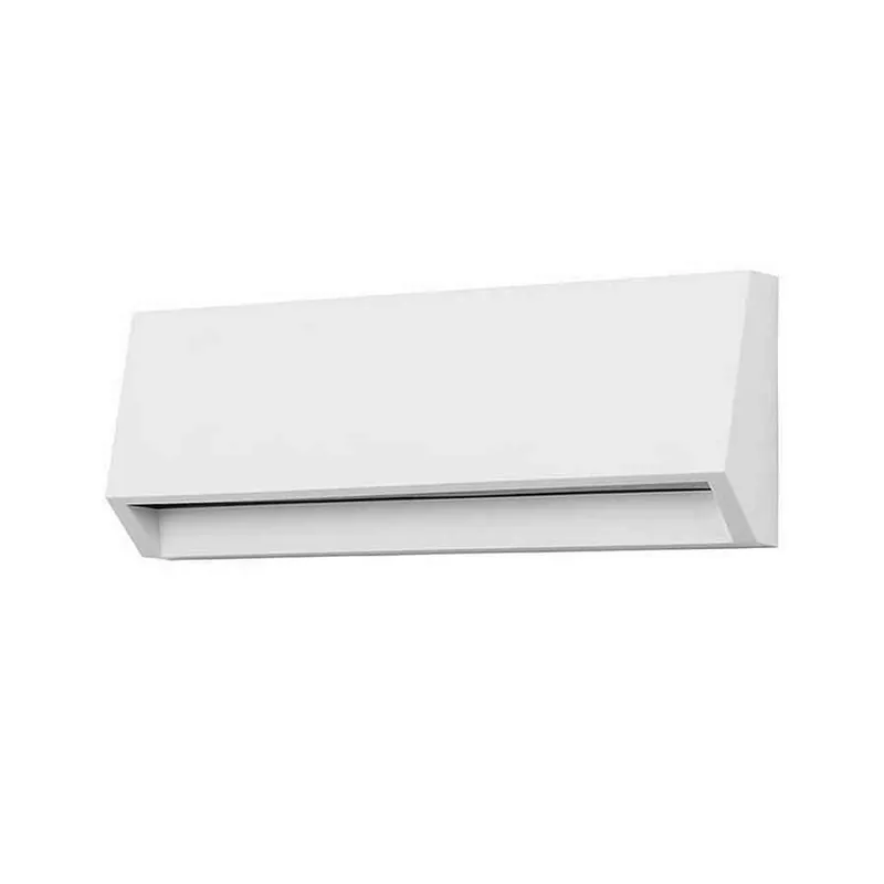 aplique de exterior policarbonato color negro serie grove 16cm - Decoración
