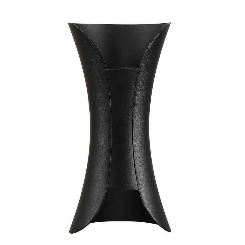 aplique de pared metal color negro serie dickens 10cm - Decoración