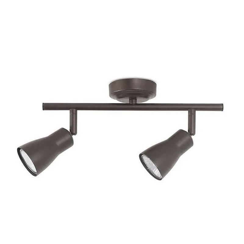 aplique de pared metal color marron serie safran 30cm - Decoración