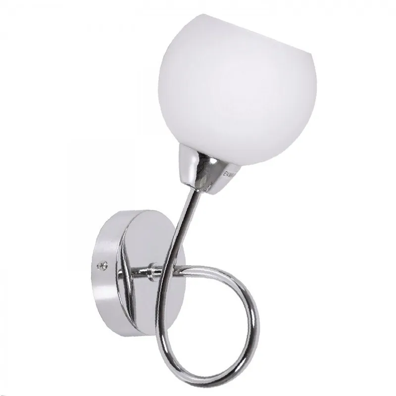 aplique de pared metal color cromo serie umbria 16.2cm - Decoración
