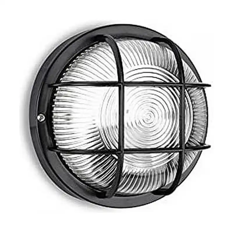 Aplique de Pared EDM 34353 Tarragona Negro Cristal Plástico 40 W E27 - Decoración
