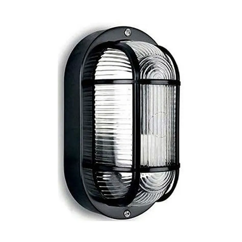 Aplique de Pared EDM 34351 Tarragona Negro Plástico 40 W E27 - Decoración