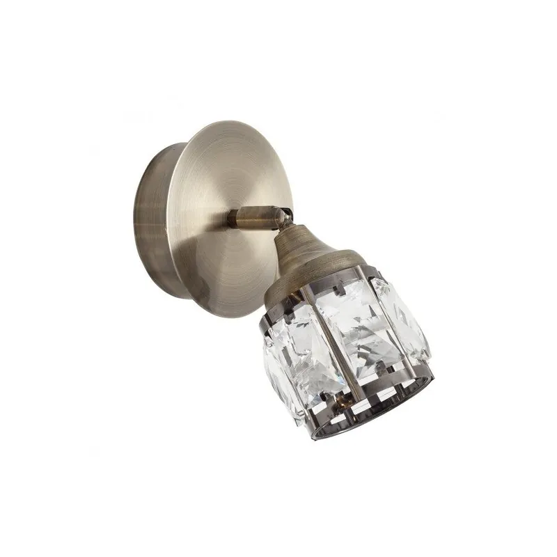 aplique pared metal color dorado serie cm - Decoración