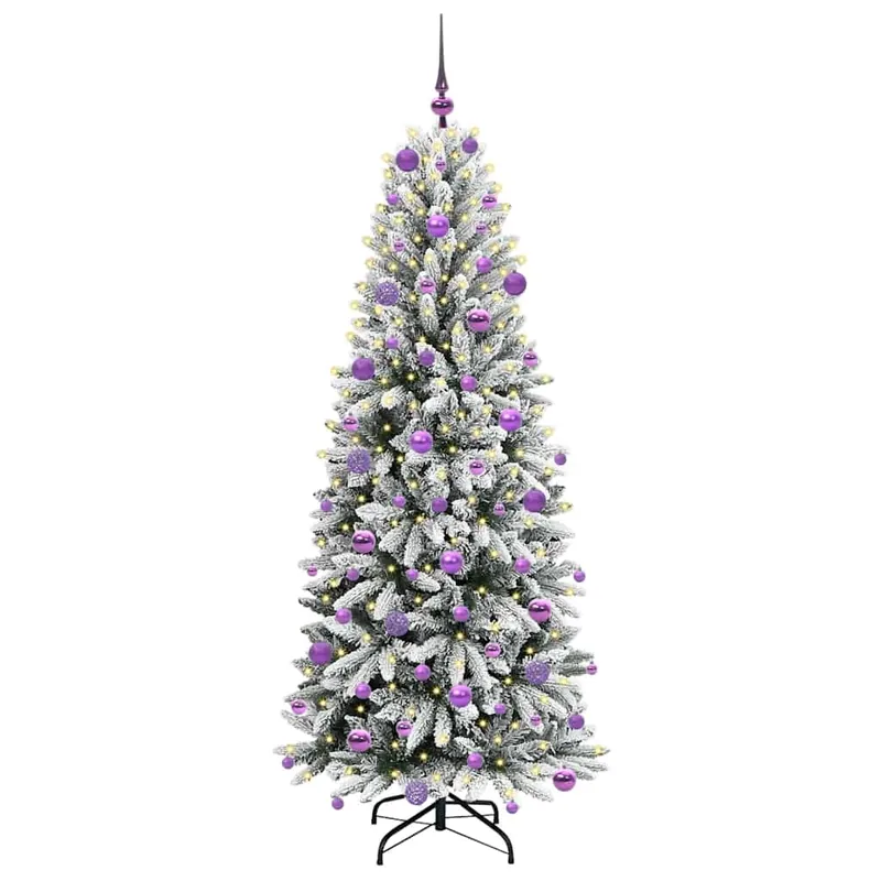 Árbol de Navidad - Árbol navideño artificial con 300 LED 73 x 73 x 180 cm