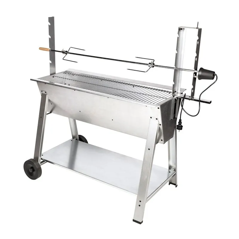 Asador de leña y carbón TITAN - Jardín