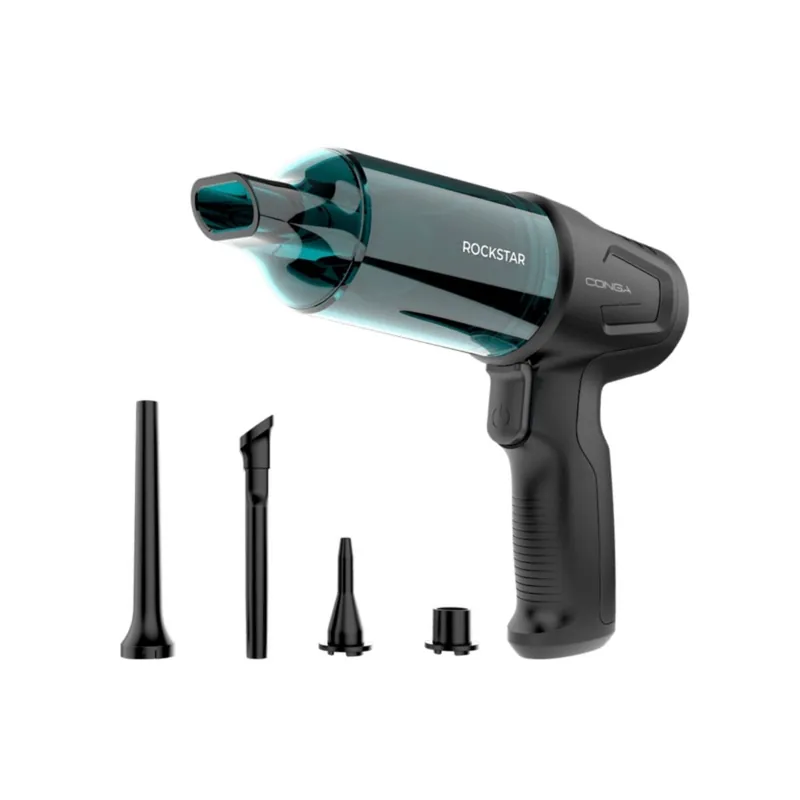 Aspirador de mano Cecotec Conga Rockstar Micro Hand 80W 2in1 negro - Electrodomésticos