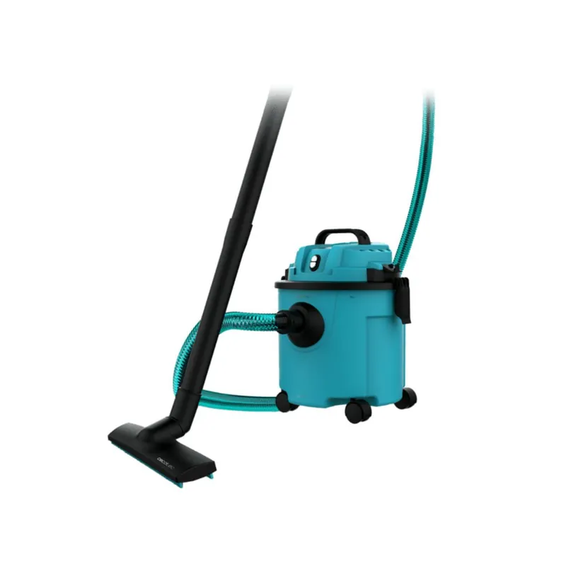 Aspirador de trineo Cecotec Conga Wet&Dry Compact Garden Plus 1200W 16L negro/azul - Electrodomésticos