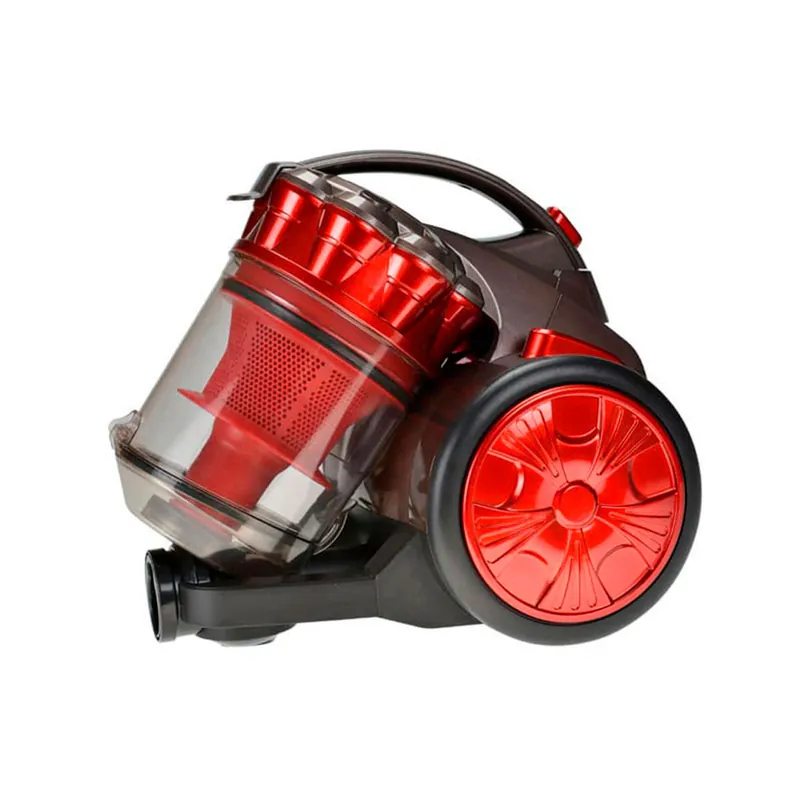 Aspirador de trineo EDM 700W tecnología multiciclónica sin bolsas A Rojo - Electrodomésticos